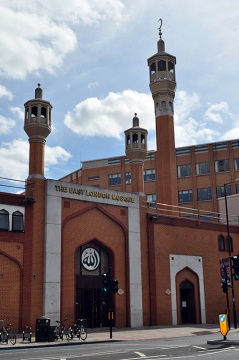 East London Mosque, London, , United Kingdom, 2013-8-4, 