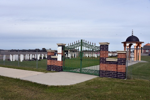 Es-Selam Mosque Cemetery, Granger, IA, United States, 2019-10-20, 