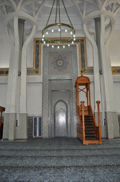 Mosque of Rome, Rome, , Italy, 2013-8-11, 