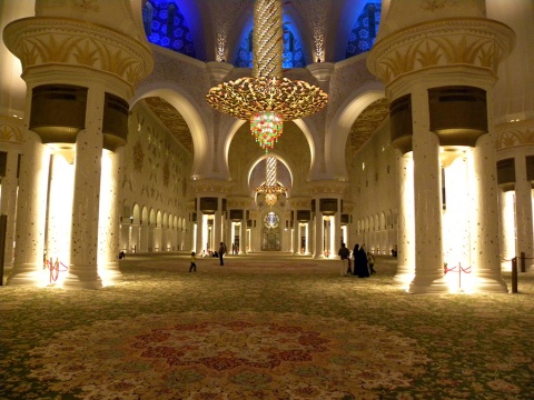 Sheikh Zayed Grand Mosque, Abu Dhabi, , United Arab Emirates, 2009-7-10, 