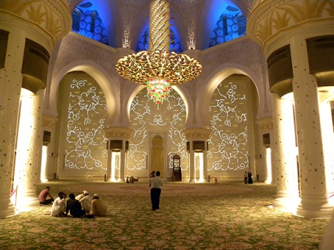 Sheikh Zayed Grand Mosque, Abu Dhabi, , United Arab Emirates, 2009-7-10, 