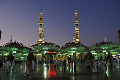 Al-Masjid Al-Nabawi, Medina, , Saudi Arabia, 2009-11-7, 