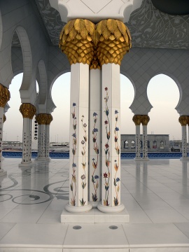 Sheikh Zayed Grand Mosque, Abu Dhabi, , United Arab Emirates, 2009-7-10, 