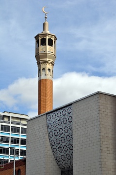 East London Mosque, London, , United Kingdom, 2013-8-4, 