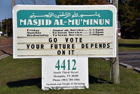 Masjid Al Mu'minun, Memphis, TN, United States, 2018-10-29, 