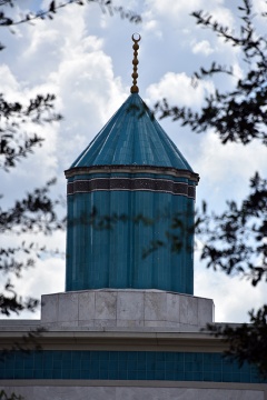 Houston Blue Mosque, Houston, TX, United States, 2017-10-5, 