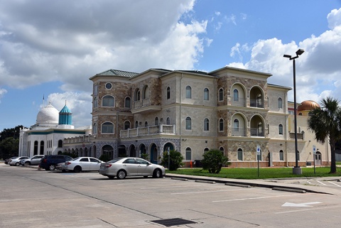 Houston Blue Mosque, Houston, TX, United States, 2017-10-5, 