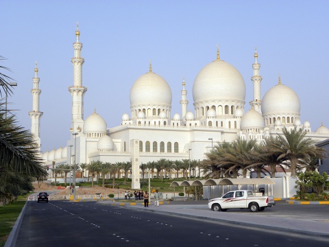 Sheikh Zayed Grand Mosque, Abu Dhabi, , United Arab Emirates, 2009-7-10, 