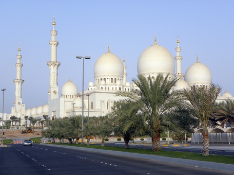 Sheikh Zayed Grand Mosque, Abu Dhabi, , United Arab Emirates, 2009-7-10, 