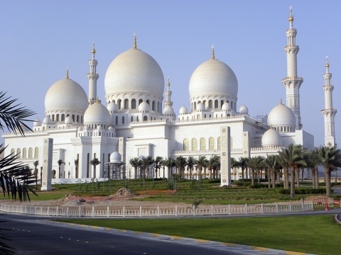 Sheikh Zayed Grand Mosque, Abu Dhabi, , United Arab Emirates, 2009-7-10, 