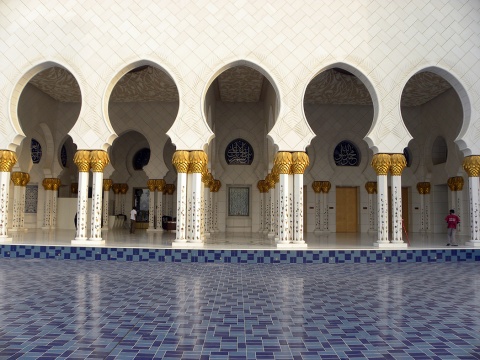 Sheikh Zayed Grand Mosque, Abu Dhabi, , United Arab Emirates, 2009-7-10, 