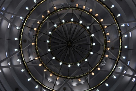 Mosque of Rome, Rome, , Italy, 2013-8-11, 