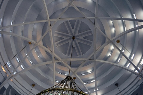 Mosque of Rome, Rome, , Italy, 2013-8-11, 