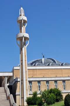 Mosque of Rome, Rome, , Italy, 2013-8-11, 
