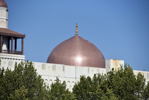 King Hussein Mosque, Amman, , Jordan, 2018-7-7, 