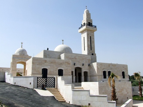 Prophet Hud Mosque, Jarash, , Jordan, 2007-4-27, 